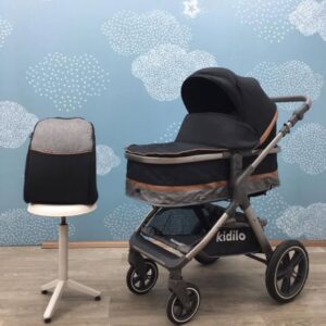 Poussette 2-en-1 avec nacelle – Kidilo